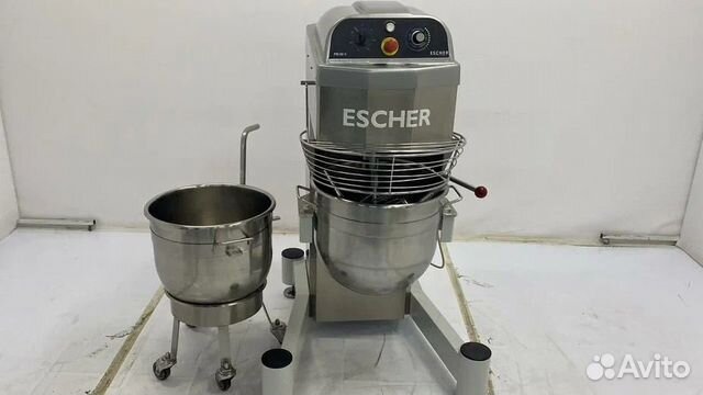 Миксер планетарный Escher PM 60-V + 2 дежи + тележ