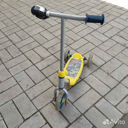 Самокат Smoby 3-х колёсный Самолёты Disney