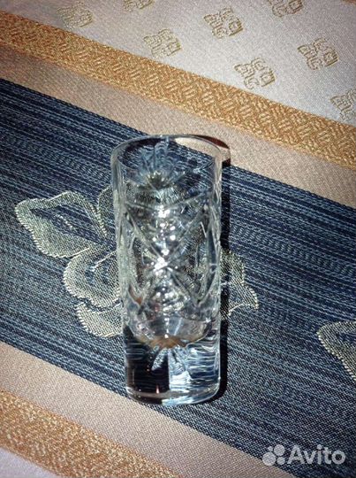 Стопки Рюмки Хрустальные Хрусталь Алмазная грань