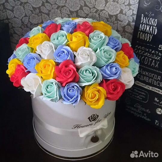 Мыльные букеты