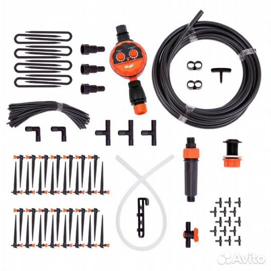 Капельный полив жук С таймером
