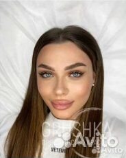 Пудровое напыление бровей