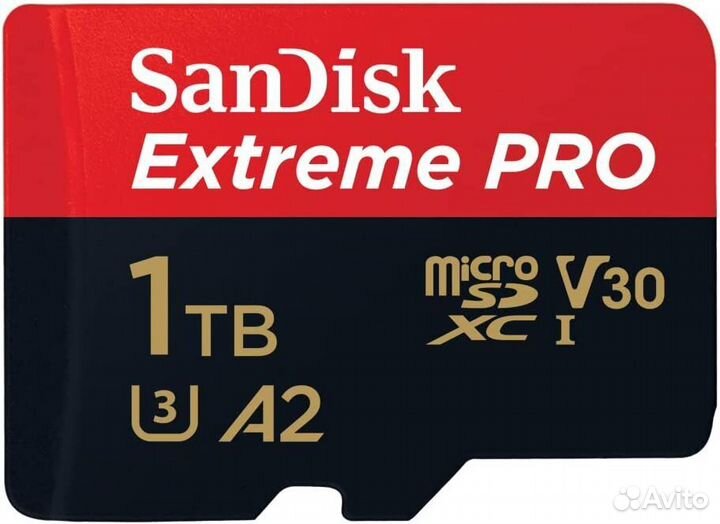 Карта памяти SanDisk MicroSD 1TB Extreme Pro V30 A