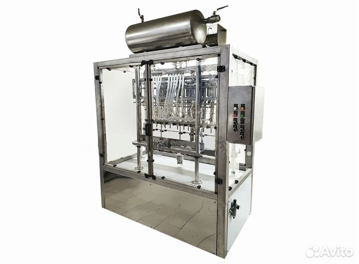 Линия розлива газ. воды (автомат 3000 б.ч.)