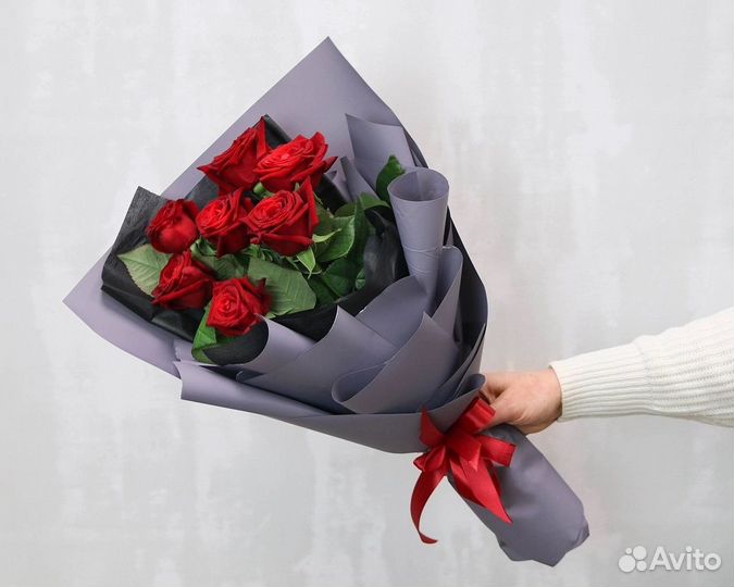 Красные розы букеты