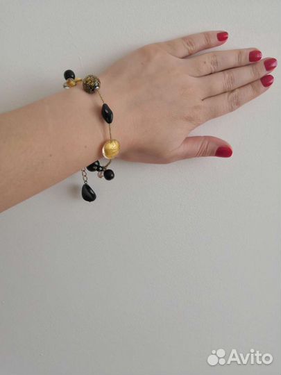 Браслет из муранского стекла Италия