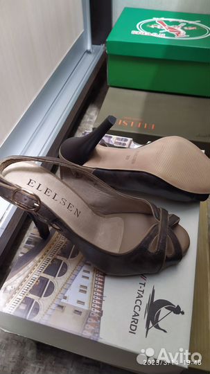 Босоножки новые натур. кожа