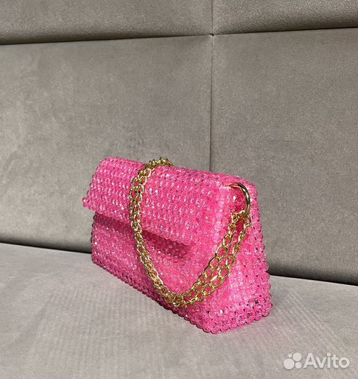 Клатч женский розовый