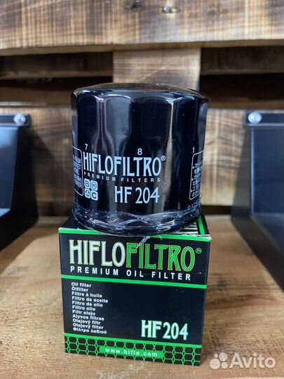 Фильтр масляный мото Hiflo Filtro 204 (HF204)