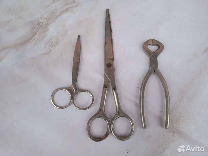 Ножницы и сахороколка СССР