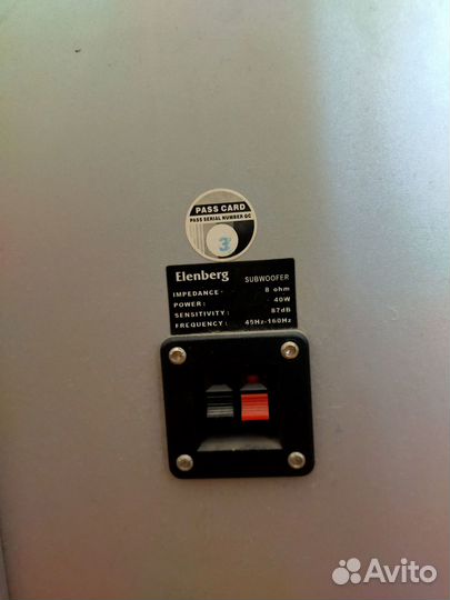 Колонка elenberg