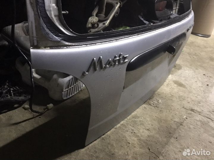 Крышка багажника Daewoo Matiz битая слегка