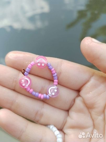 Колечки из бисера