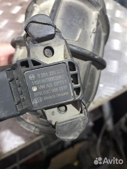 Патрубок воздушного фильтра