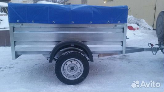 Легковой прицеп Караван 1.9Б (1.96х1.26) Выс.борт