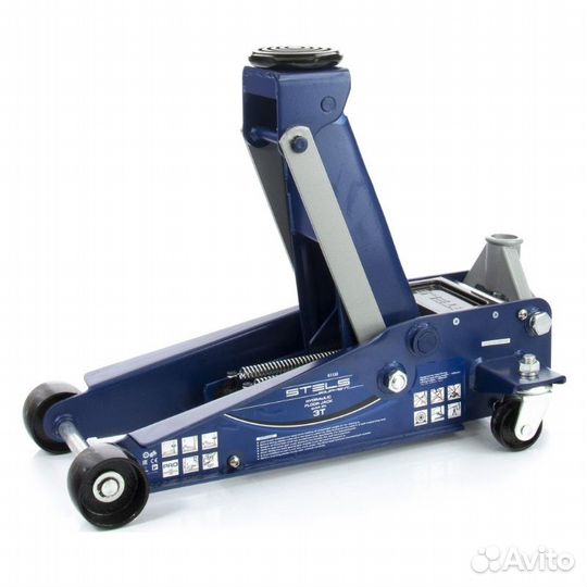 Домкрат гидравлический подкатной Stels quick lift