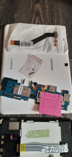 Запчасти samsung galaxy tab 4 - sm-t530 sm-t531