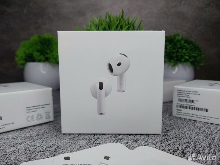 AirPods 4 ANS с шумоподавлением