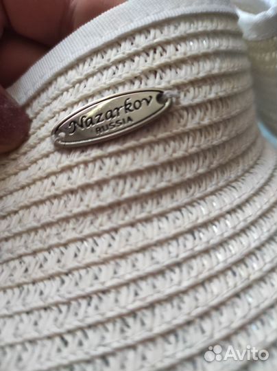 Шляпа женская летняя с широкими полями