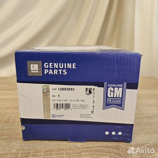 Корпус масляного фильтра GM Z16xеr F16D4 12992593