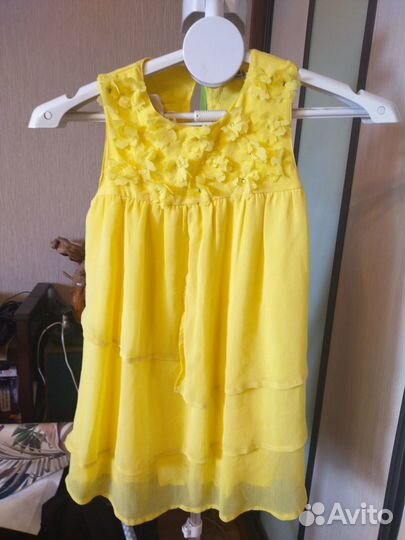 Нарядное летнее платье р.140