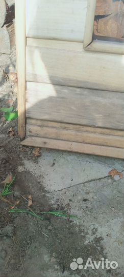 Дверь банная деревянная б/у