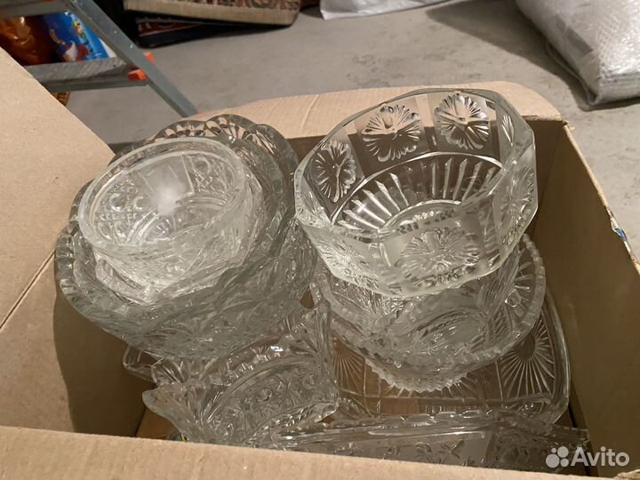 Хрустальная посуда СССР