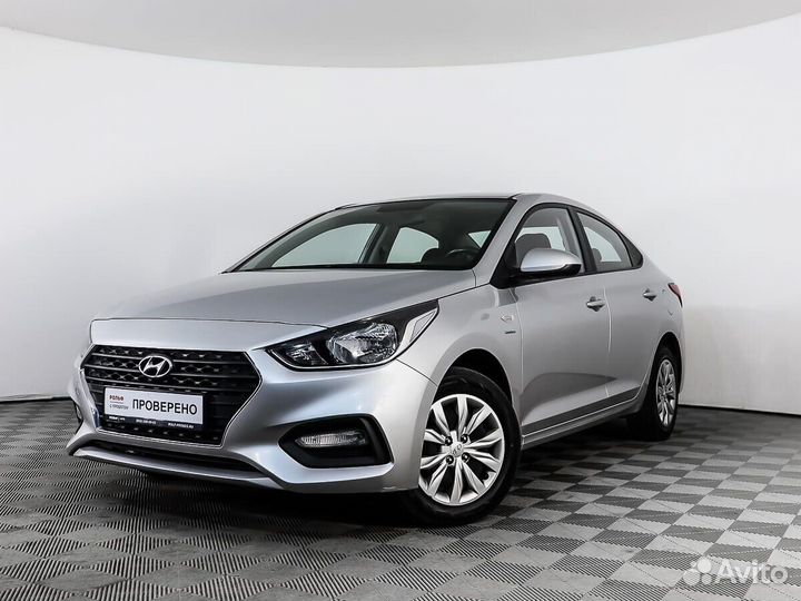 Hyundai Solaris 1.6 МТ, 2019, 61 300 км