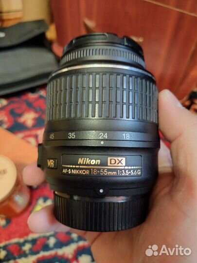 Объектив Nikon AF-S nikkor 18-55mm 1:3.5-5.6G VR