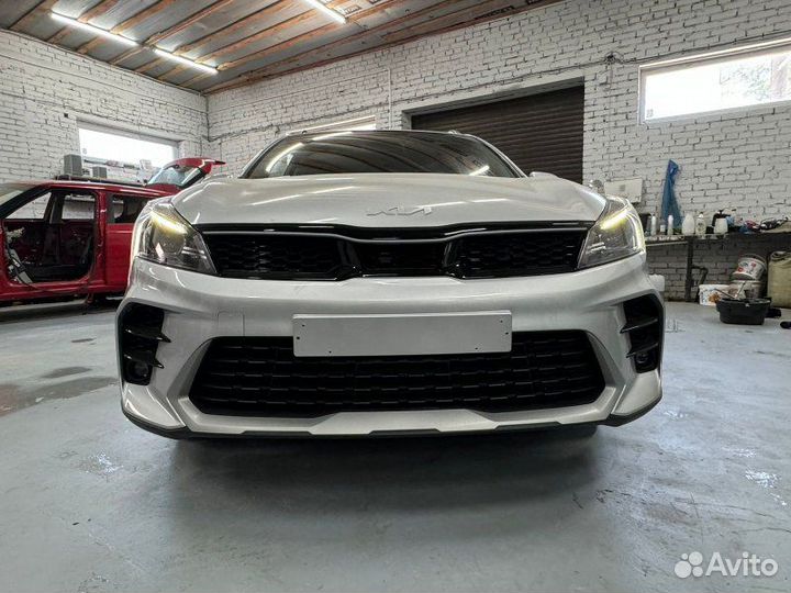 Бампер передний Kia Rio X 1.6 G4FG 2021