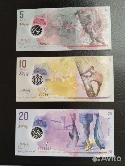 Банкноты полимерные UNC