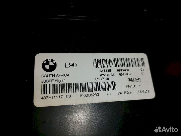 Блок комфорта 61356971959 BMW 3-series E90