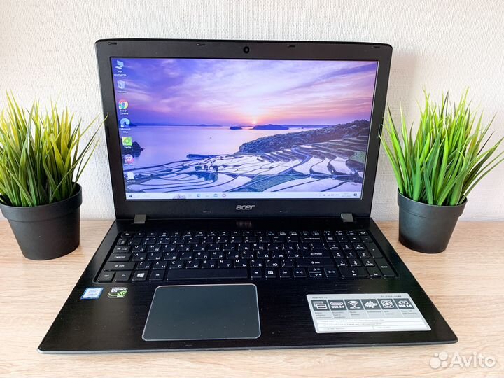 Игровой ноутбук Acer i7/GeForce/8Gb/SSD