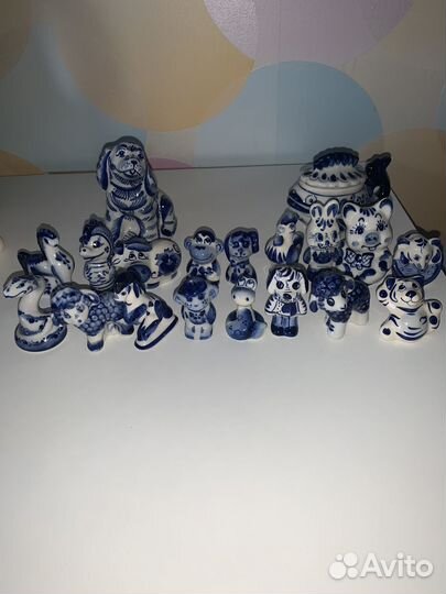 Фигурки гжель