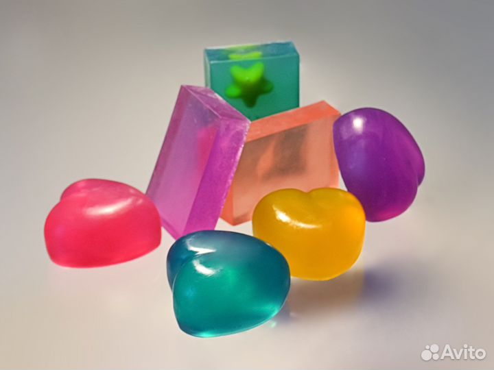 Мыло ручной работы сердце