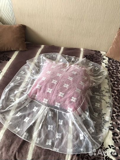 Тюлевое Покрывало на подушку