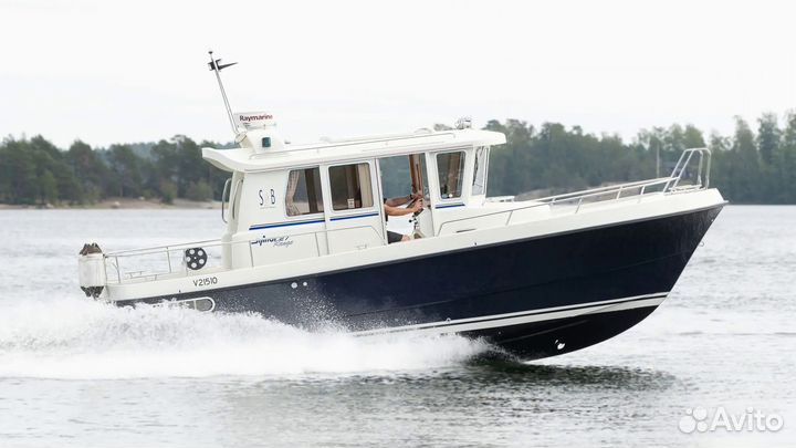 Финский катер c траулерной рубкой Minor(Sargo) 27