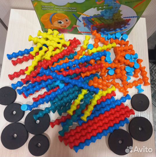 Конструктор Строительные палочки