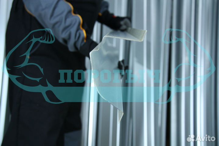 Ремотный порог Toyota Land Cruiser 100 левый