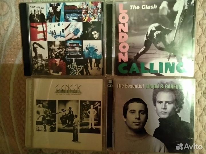 Cd диски фирменные и лицензия из личной коллекции