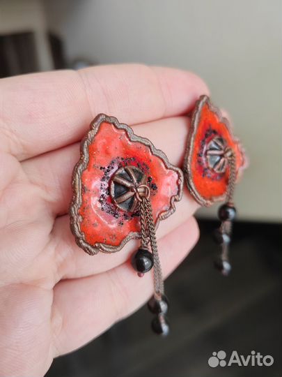 Набор серьги и браслет