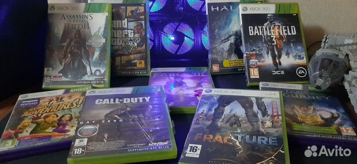 Xbox 360 с играми в комплекте
