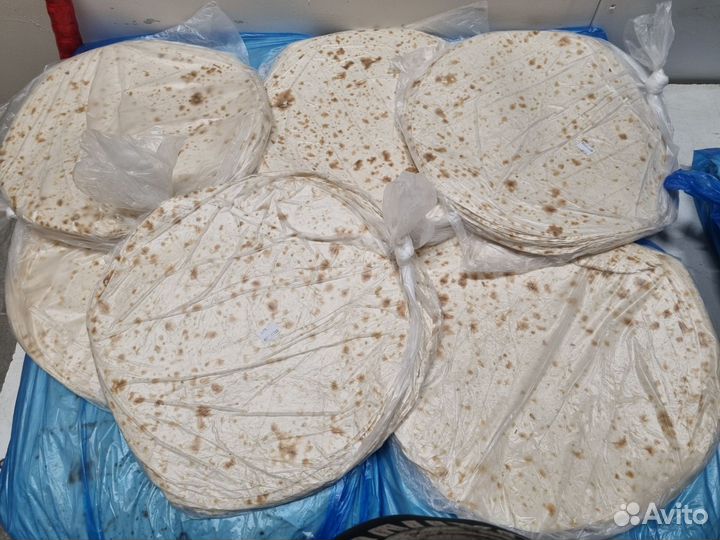 Круглый лаваш для шаурмы