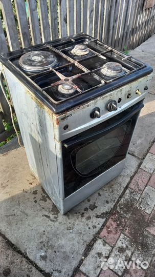 Электрогазовая плита бу