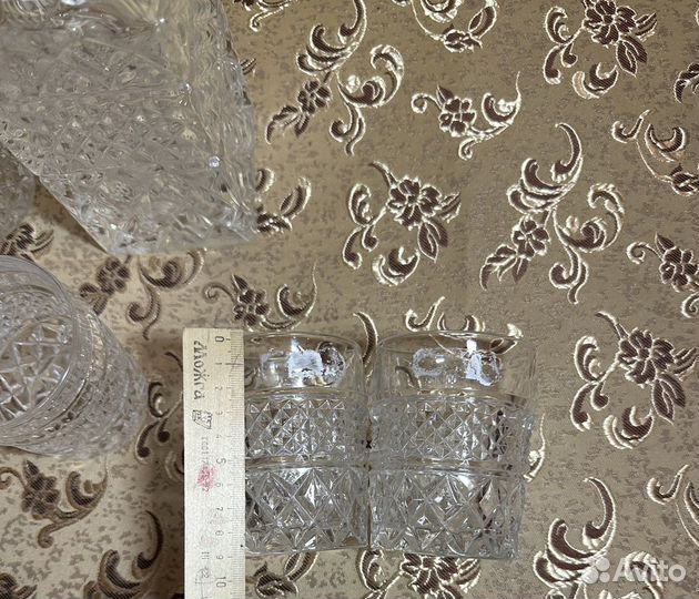 Хрусталь Чехия Богемия фужеры, бокалы, стаканы