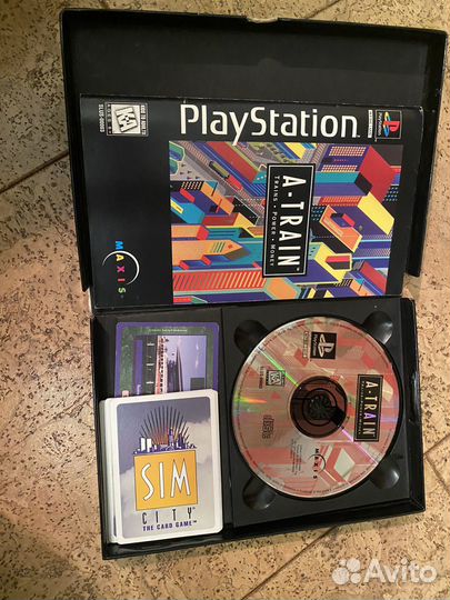 Оригинальный диск на playstation