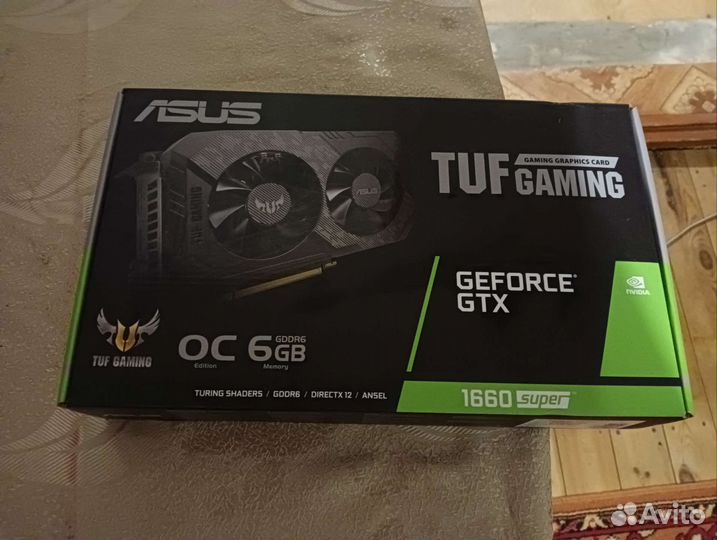 Видеокарта gtx 1660super