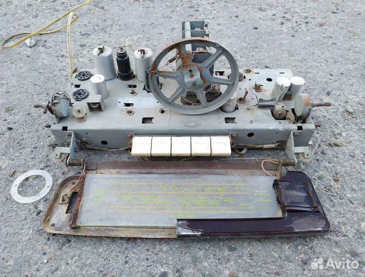 Ламповое радио шасси на запчасти