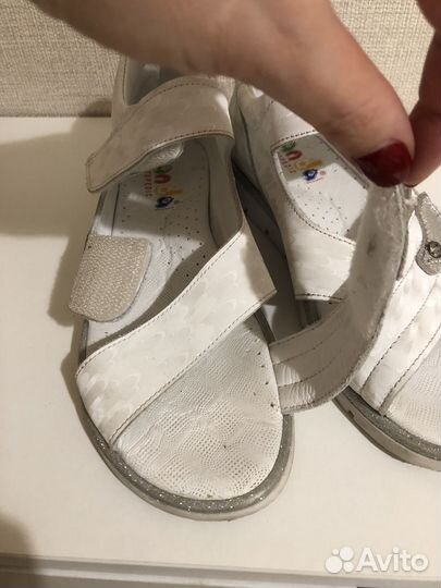 Сандалии для девочки 34 размер