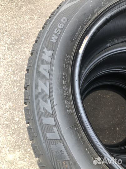 Bridgestone Blizzak WS-60 215/60 R16 95R